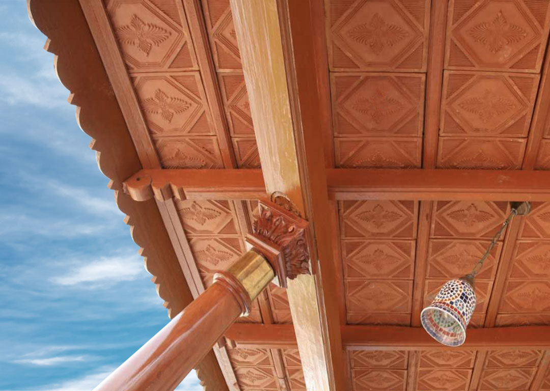 Matt Terracotta Tiles on a Natural Clay Roof Tiles Body